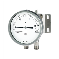 MD16 Differential Pressure Gauge PN 100 with Double Diaphragm